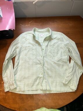 Christopher Banks Light Mint Green Button-Up Shirt
